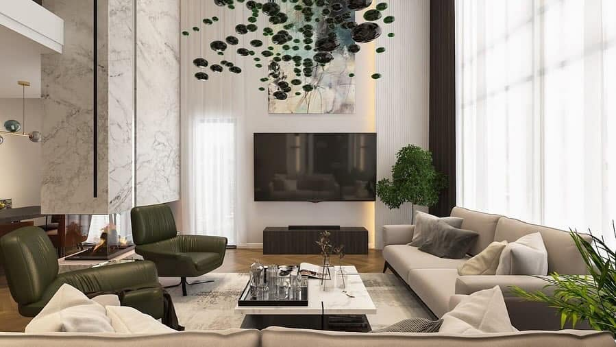 Interieri – salloni me TV